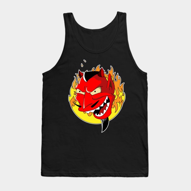 The Devil Tank Top by Teesbyhugo